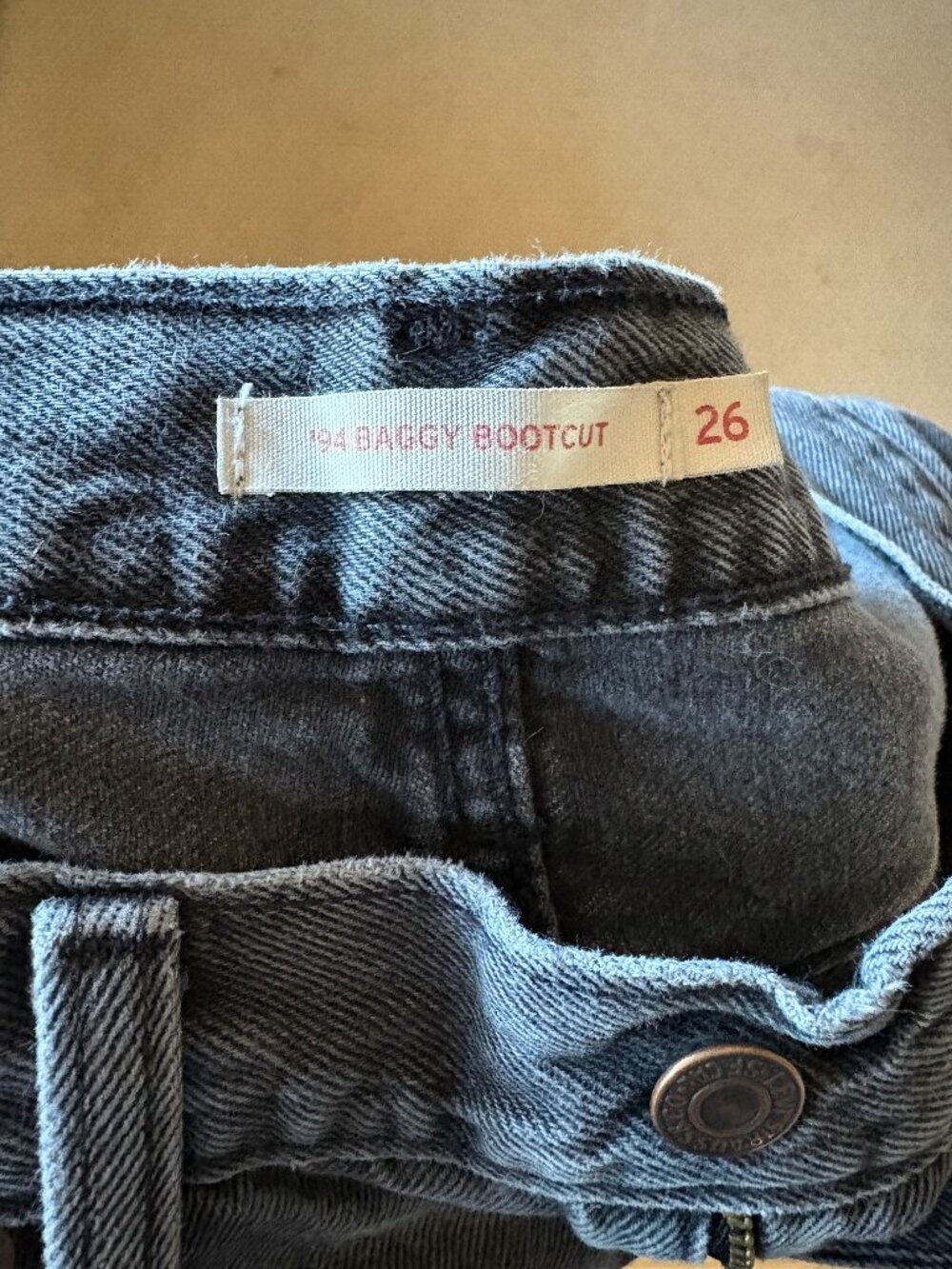 Levi's '94 Baggy Bootcut Jeans Size 26 in Wandering Spirit (non stretch)